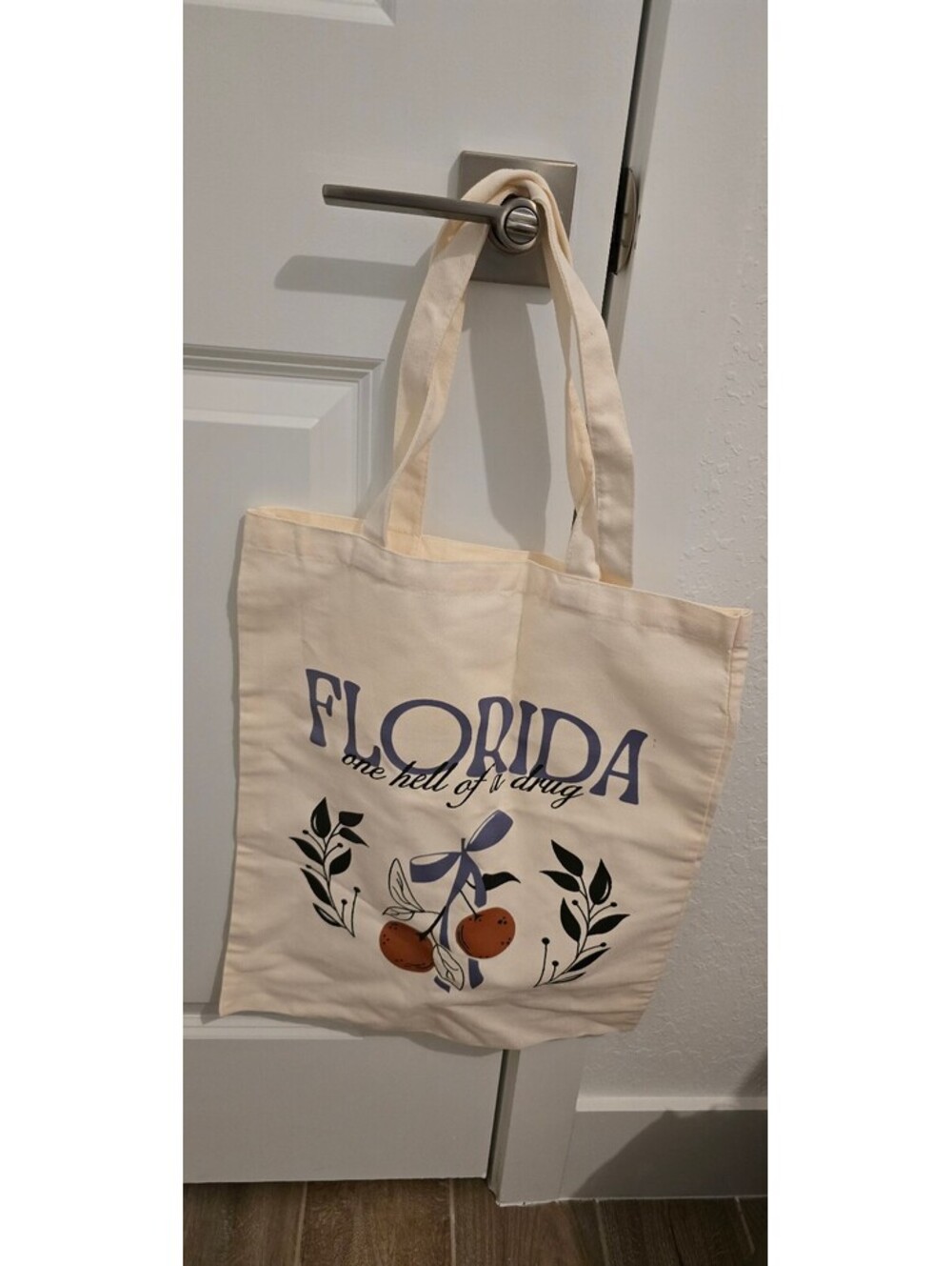 Florida Canvas Tote Bag